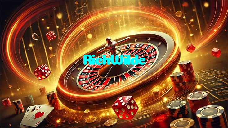 RichWilde casino presented on mobile device in Pakistan with slots and live games